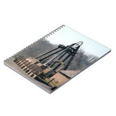 CARNET ANCIENNE ANGLETERRE PITHEAD ROUE À VOILE (Côté gauche)