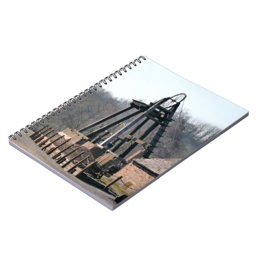 CARNET ANCIENNE ANGLETERRE PITHEAD ROUE À VOILE (Côté gauche)