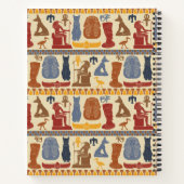 Carnet Ancienne Egypte Collage de graphismes égyptiens (Dos)