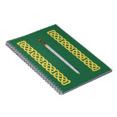 Carnet Ancienne épée celtique et réseau (Côté Droit)