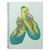 Carnet Ancienne escalade chaussures rock escalade (Devant)