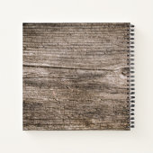 Carnet Anciennes planches en bois (Dos)