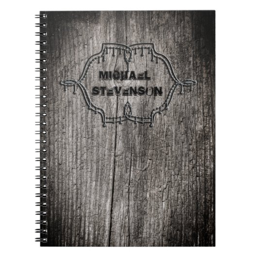 Carnet Anciennes planches en bois (Devant)