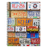 Carnet Anciennes plaques de licence (Devant)