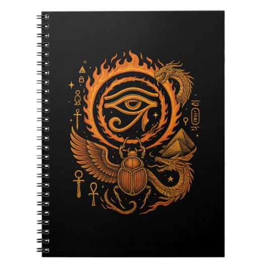 Carnet Ancient Egypt Esoteric Art Notebook - Horus Eye (Devant)