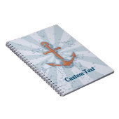 Carnet Ancre avec chaîne (Côté Droit)