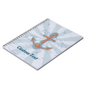 Carnet Ancre avec chaîne (Côté gauche)