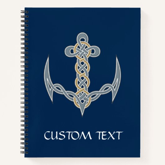 Carnet Ancre celtique 1 (Devant)