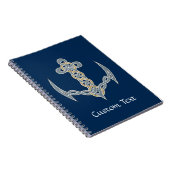 Carnet Ancre celtique 1 (Côté Droit)