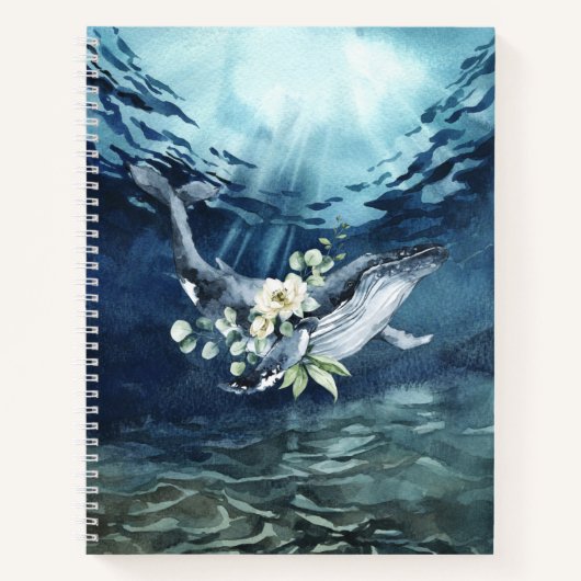Carnet Ancre de baleine marine (Devant)