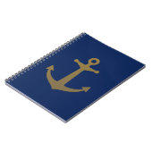 Carnet Ancre d'or (Côté gauche)