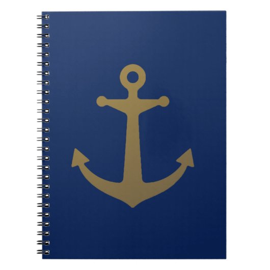 Carnet Ancre d'or (Devant)