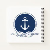 Carnet Ancre Et Corde Design (Dos)