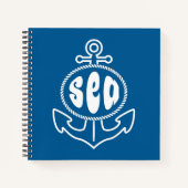 Carnet Ancre Et Mer (Devant)