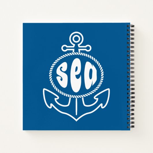 Carnet Ancre Et Mer (Dos)