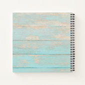 Carnet Ancre nautique de plage Notebook spirale monogramm (Dos)