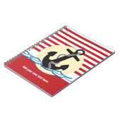 Carnet Ancre, Soleil et Eau Nautique (Côté gauche)