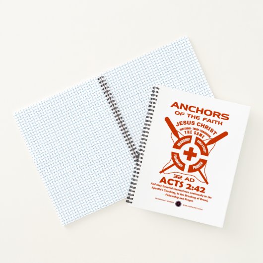 Carnet Ancres de la foi (Intérieur)