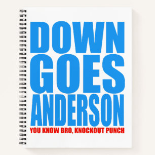 Carnet Anderson Tombe