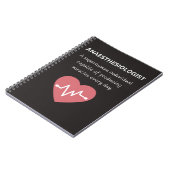 Carnet Anesthésiste un individu surhumain (Côté gauche)