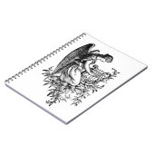 Carnet Ange avec l'harpe et la Flora (Côté gauche)