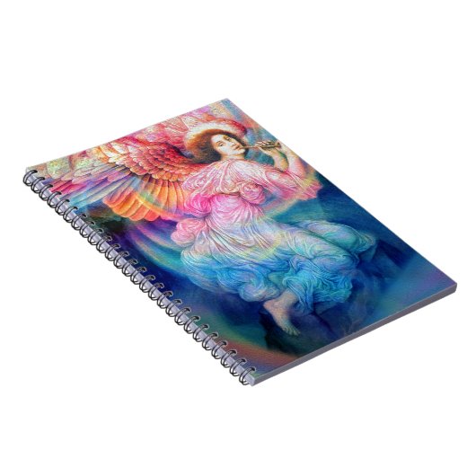 Carnet Ange d'arc-en-ciel (Côté Droit)