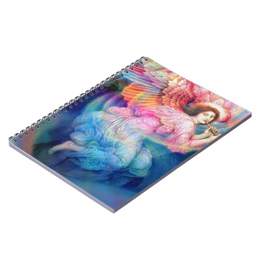 Carnet Ange d'arc-en-ciel (Côté gauche)