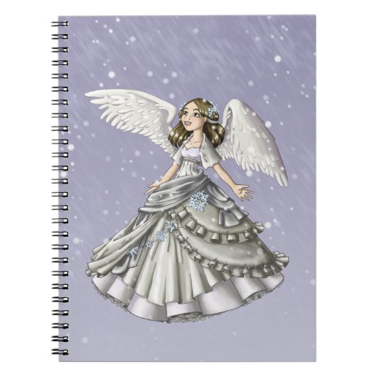 Carnet Ange de neige (Devant)