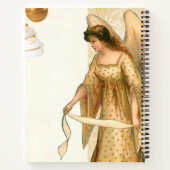 Carnet Ange de Noël et ornements (Dos)