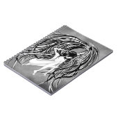 Carnet Ange déchu gris (Côté gauche)