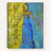 Carnet Ange inspirant (Devant)