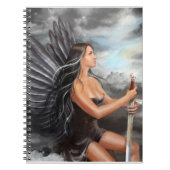 Carnet Ange noir (Devant)