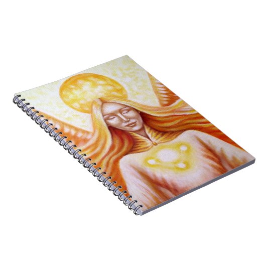 Carnet "Ange solaire" (Côté Droit)