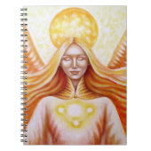 Carnet "Ange solaire" (Devant)