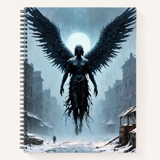 Carnet Angel foncé (Devant)