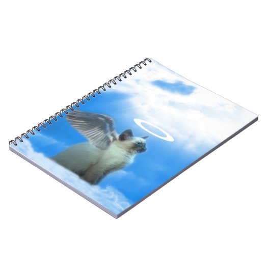 Carnet Angel Kitty Chat Siamese Kitten (Côté gauche)