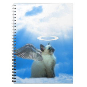 Carnet Angel Kitty Chat Siamese Kitten