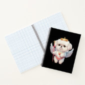 Carnet Angel Maltese Chiot, Maltes amoureux de les chiens (Intérieur)