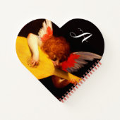 Carnet ANGEL PLAYING LUTE Music Making Cherub (Dos)