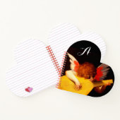 Carnet ANGEL PLAYING LUTE Music Making Cherub (Intérieur)