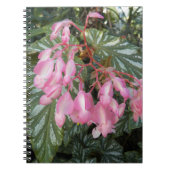 Carnet Angel rose aile Begonia Floral (Devant)