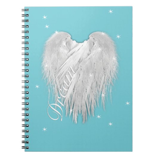 Carnet ANGEL WINGS 'Dream' Magic Heart (Devant)