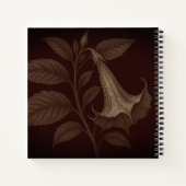 Carnet Angel's Trumpet Square Notebook (Dos)