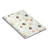 Carnet Anges adorables et étoiles Aquarelle Art (Côté Droit)