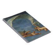 Carnet Anges Détail d'Adonis conduit par des Cupidons par (Côté Droit)