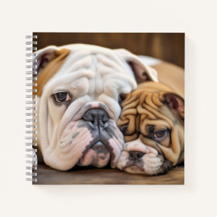 Carnet Anglais Bulldog Animaux Animaux de compagnie Beaut
