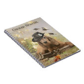Carnet Anglais Cocker Spaniel (Côté Droit)