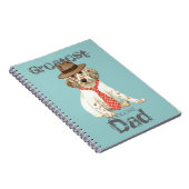 Carnet Anglais Setter Papa (Côté Droit)