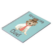 Carnet Anglais Setter Papa (Côté gauche)