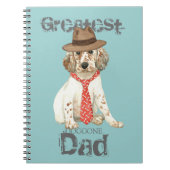 Carnet Anglais Setter Papa (Devant)